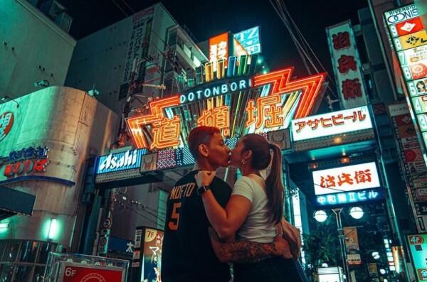 10 Potret Liburan Andrea Dian & Ganindra Bimo ke Jepang, Couple Goals!