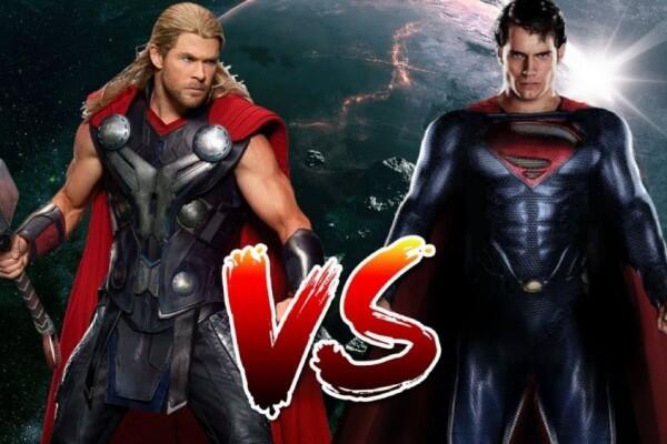5 Penjelasan Jika Thor Melawan Superman, Siapa yang Menang?