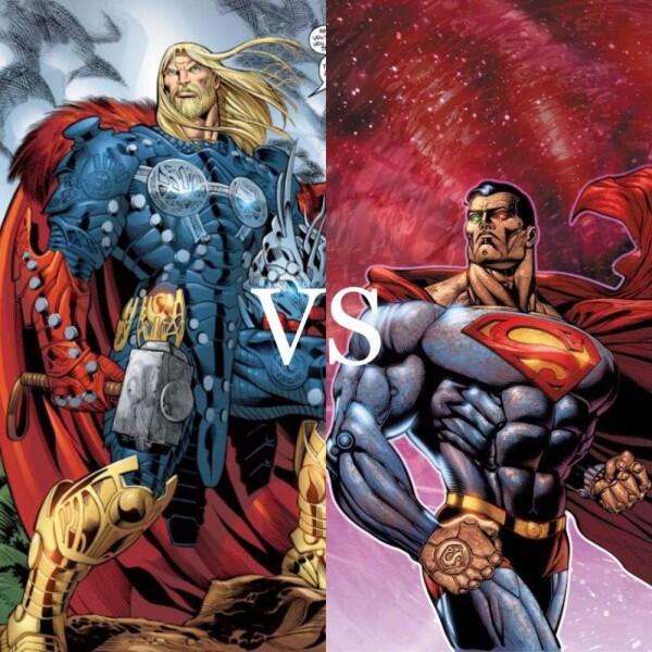 5 Penjelasan Jika Thor Melawan Superman, Siapa yang Menang?