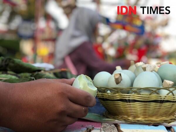 Telok Abang dan Ukan, Jajanan Khas HUT Kemerdekaan di Bumi Sriwijaya