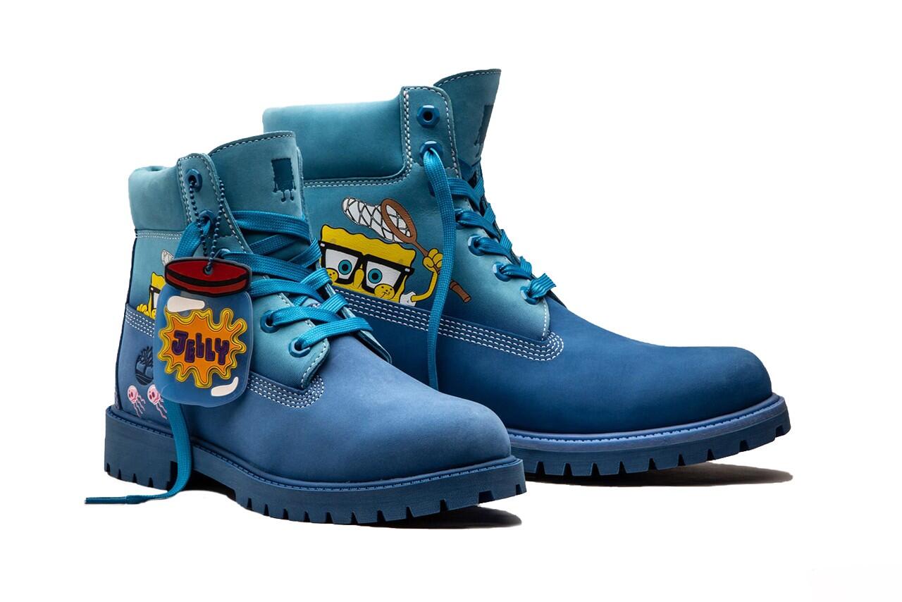 Begini Jadinya Kalau Karakter SpongeBob Squarepants Muncul dalam Sepatu Timberland