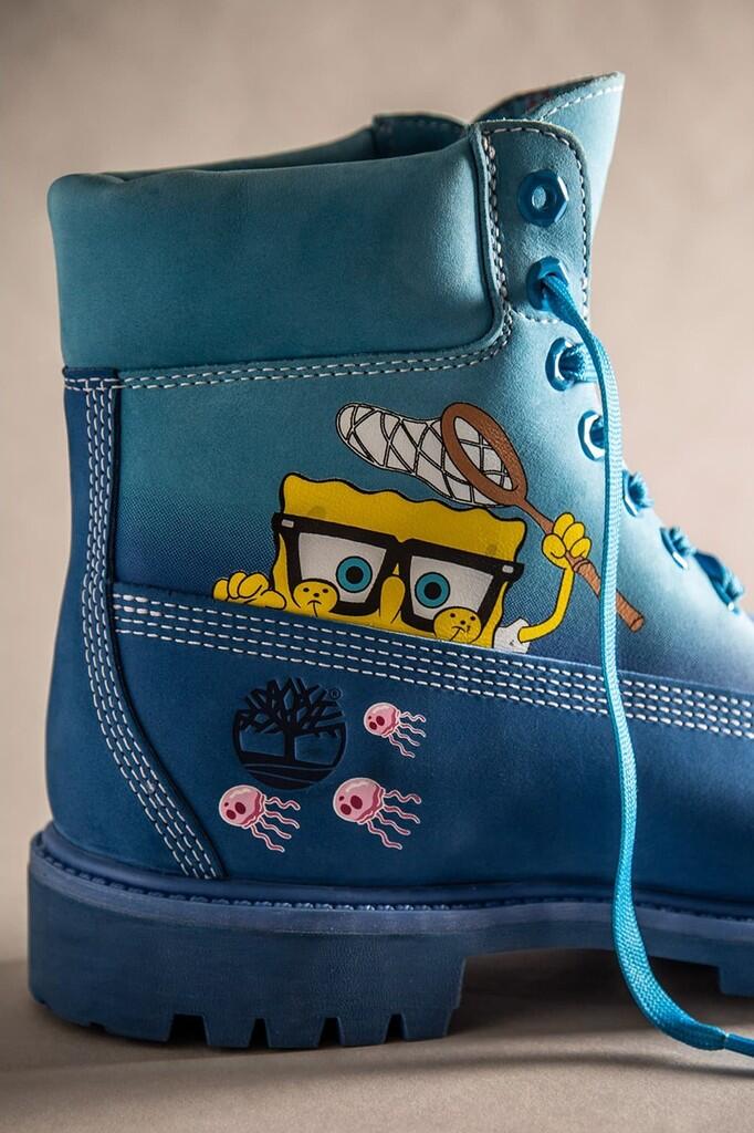 Begini Jadinya Kalau Karakter SpongeBob Squarepants Muncul dalam Sepatu Timberland