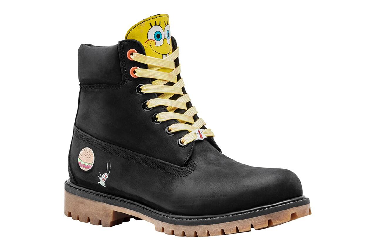 Begini Jadinya Kalau Karakter SpongeBob Squarepants Muncul dalam Sepatu Timberland