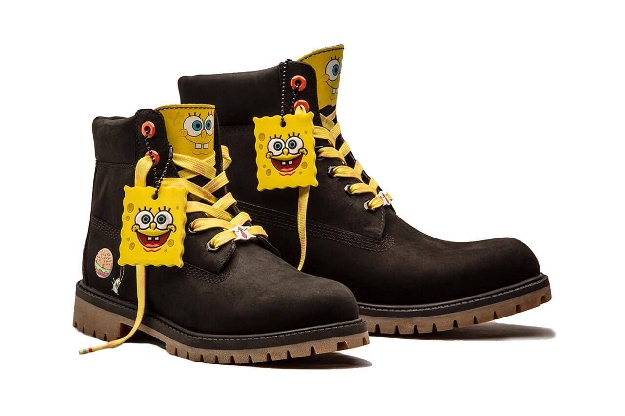 Begini Jadinya Kalau Karakter SpongeBob Squarepants Muncul dalam Sepatu Timberland