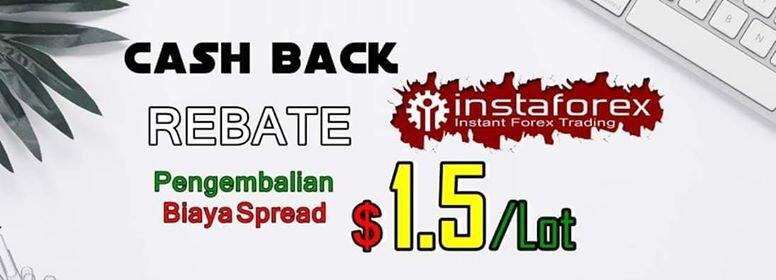 Dapatkan Cashback Rebate 1.5 Pips | Instaforex Emoney.cash
