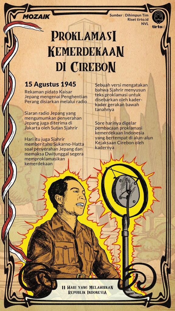 Jelang Proklamasi, Sukarno-Sjahrir Cekcok & Cirebon Merdeka Duluan