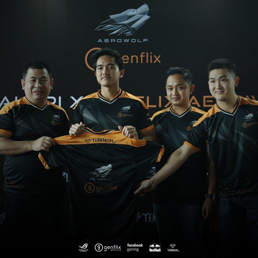 Geger! Kaesang Jadi Pemain Esports Tim Aerowolf Genflix?!