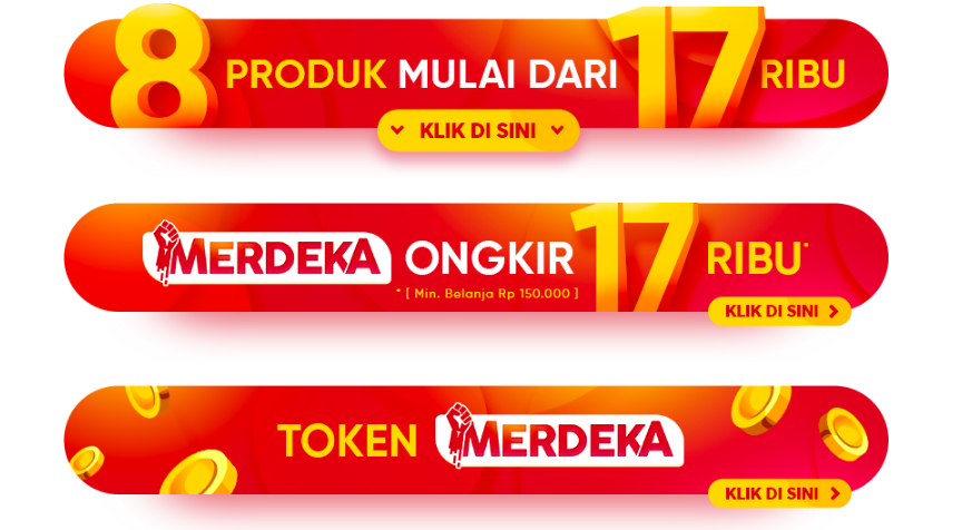 17-an, Saatnya Belanja! Ini Dia Deretan Diskon Online 17-an yang Bikin Dompet Merdeka