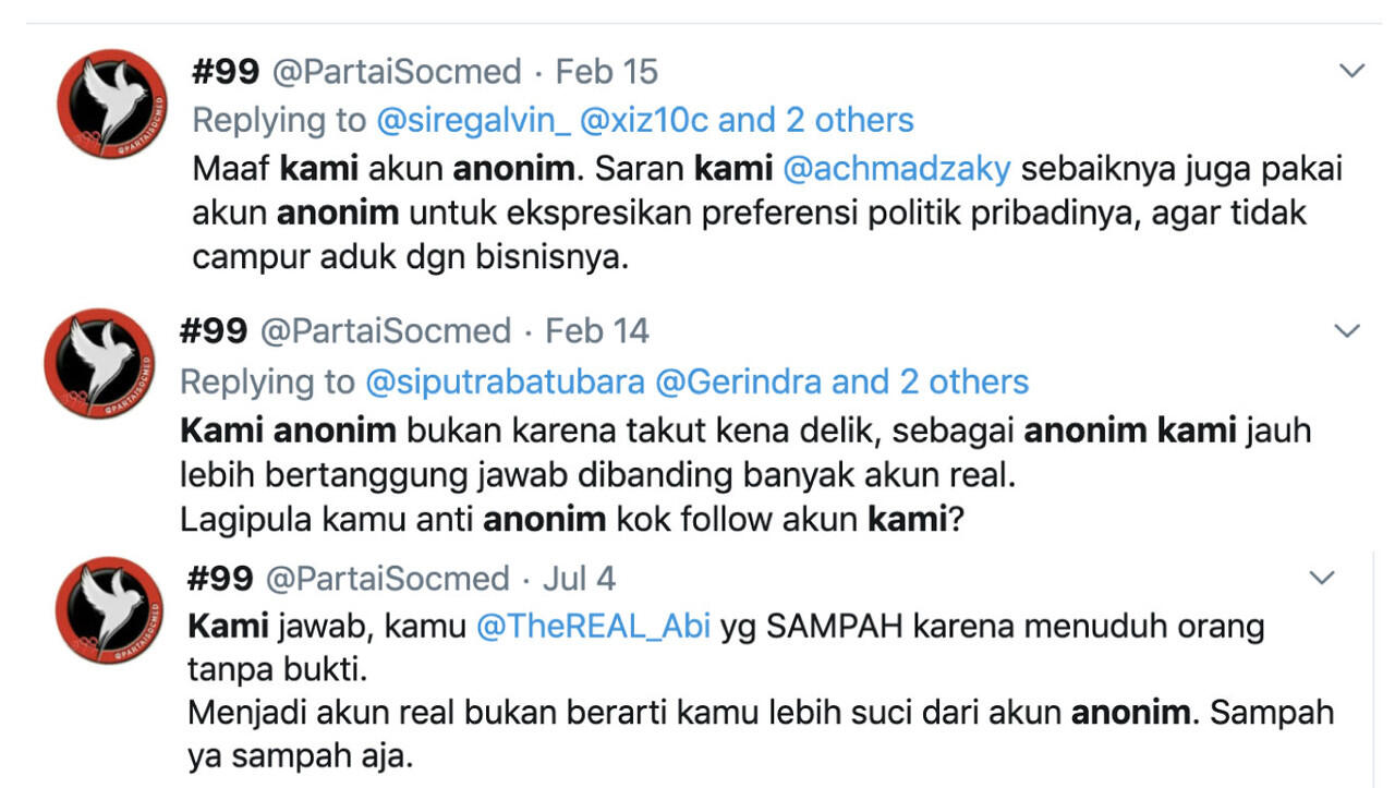 Serang Tedy Bayupatti Sebagai Psikopat, Benarkah Partai Socmed Pendukung Jokowi?!