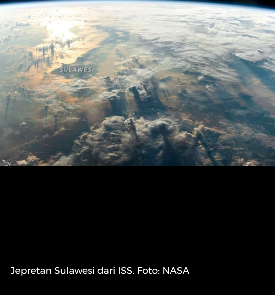 NASA Jepret Foto Keren Sulawesi Dari Antariksa
