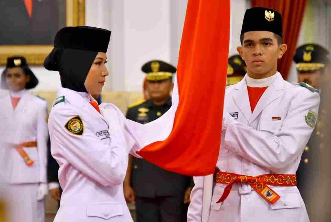 Catatan ‘Merah Putih’ Paskibraka Dalam Lintasan Sejarah