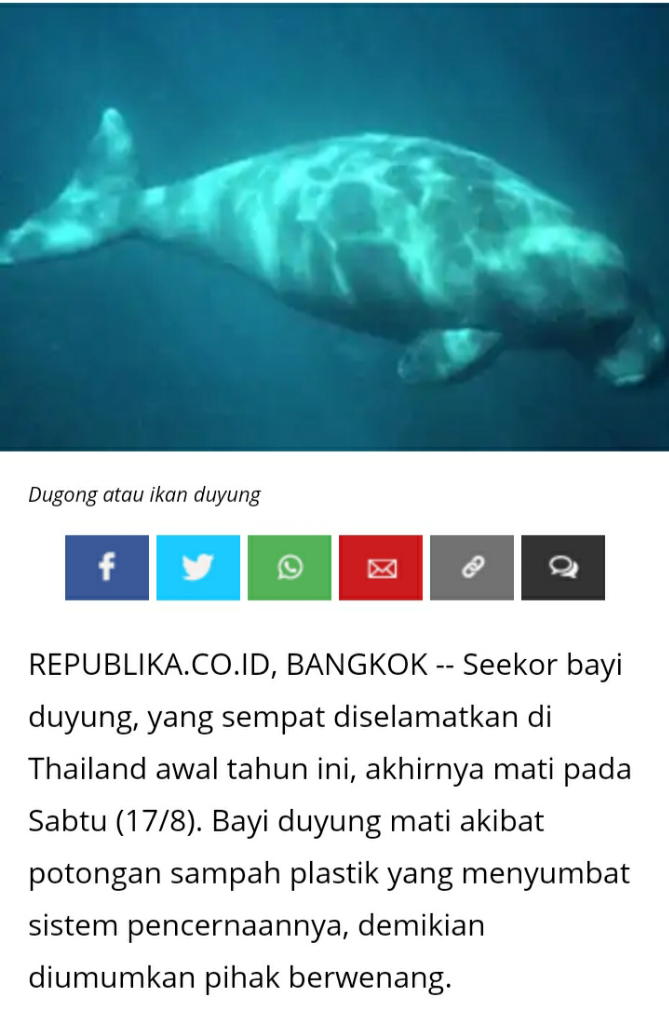 Sampahlah Pembunuhnya! Dugooong ....