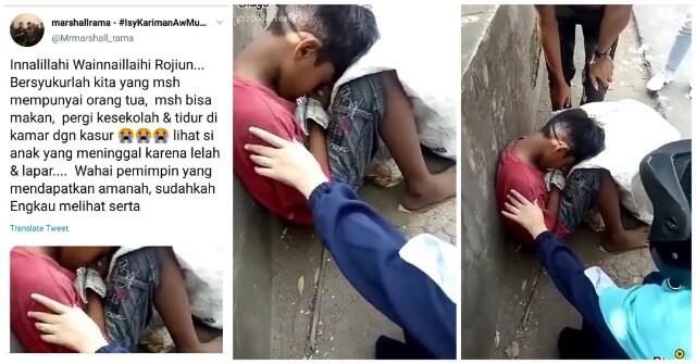 Hoaks! Video Bocah Pemulung Meninggal Diduga Akibat Kelaparan