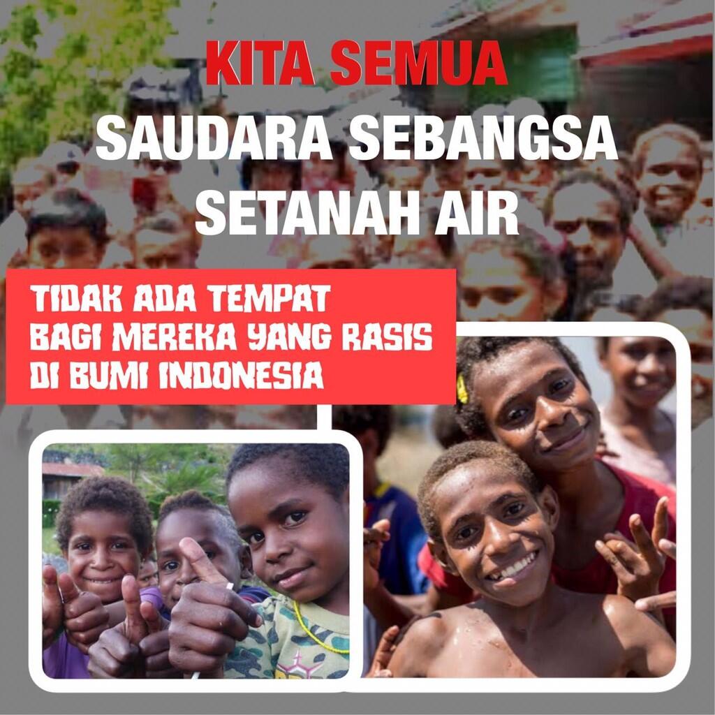 Warga Papua sama dengan Jawa, Kita Bersaudara Sebangsa dan Setanah Air Indonesia