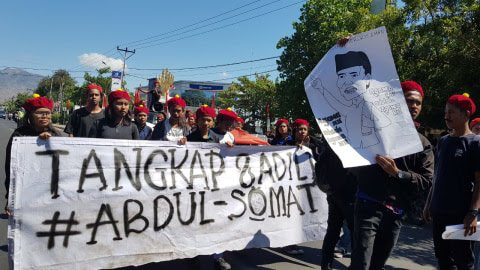 PMKRI Maumere Gelar Demo Dugaan Penistaan Agama Ustaz Abdul Somad