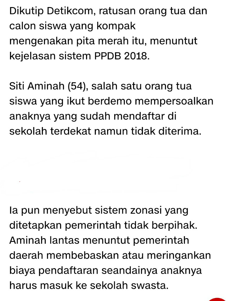 Kesiapan Masyarakat Indonesia Terhadap Penerapan Sistem Zonasi Pendidikan
