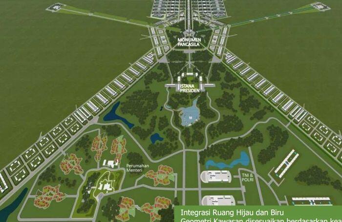 Ini Perkiraan Desain Untuk Ibu Kota Baru RI di Kalimantan