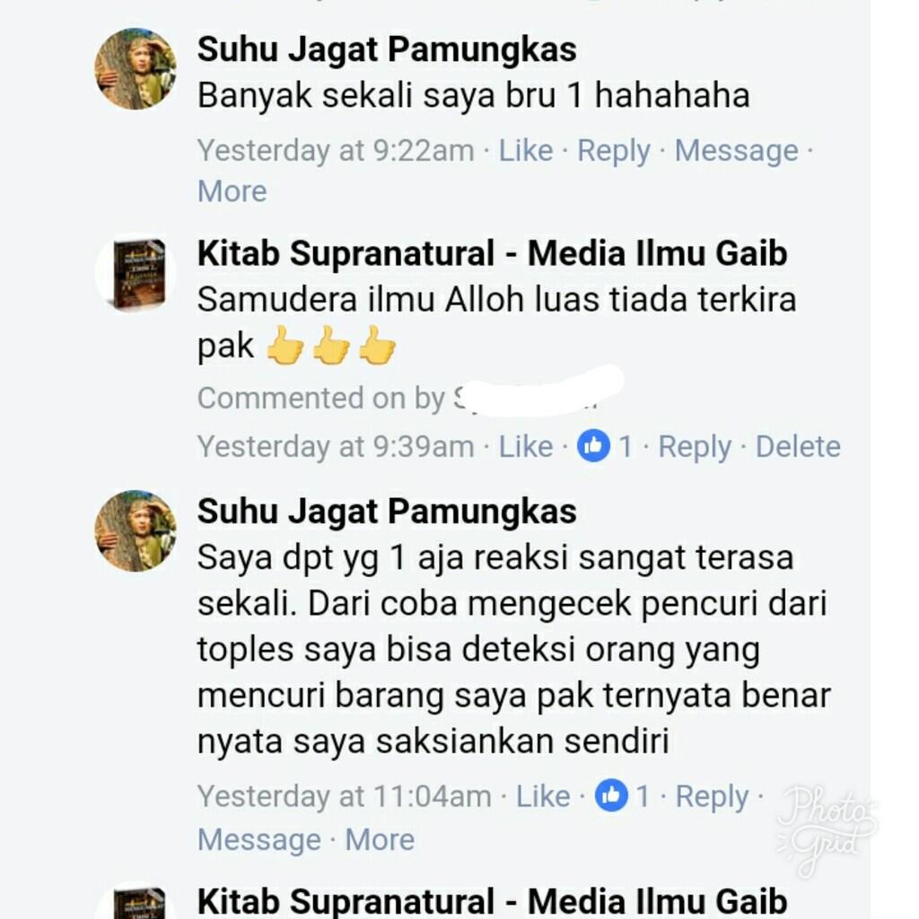 RAHASIA KEILMUAN SUPRANATURAL