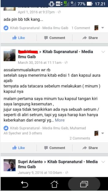 RAHASIA KEILMUAN SUPRANATURAL