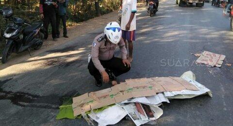 Innalillahi Megawati Meninggal Terlidas Truk di Jonggol