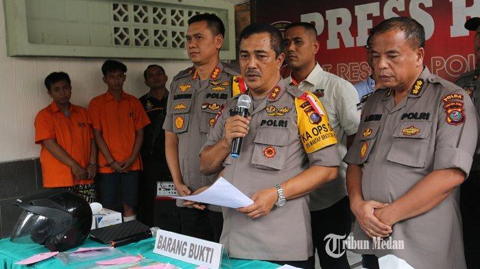 2 Begal Kambuhan di Medan Ditembak Mati, Sering Tebas Tangan Korbannya