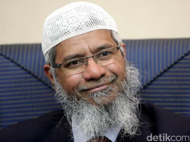 Polisi Malaysia Tegaskan Larangan Ceramah untuk Zakir Naik Sesuai Hukum