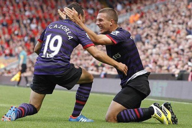 Arsenal Butuh Wenger, Podolski, dan Cazorla untuk Kalahkan Liverpool