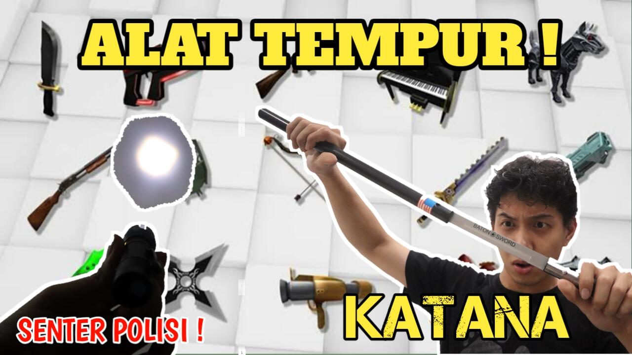 UNBOXING BATON SWORD &amp; SENTER LED COB MINI ? (Murah Berkualitas)