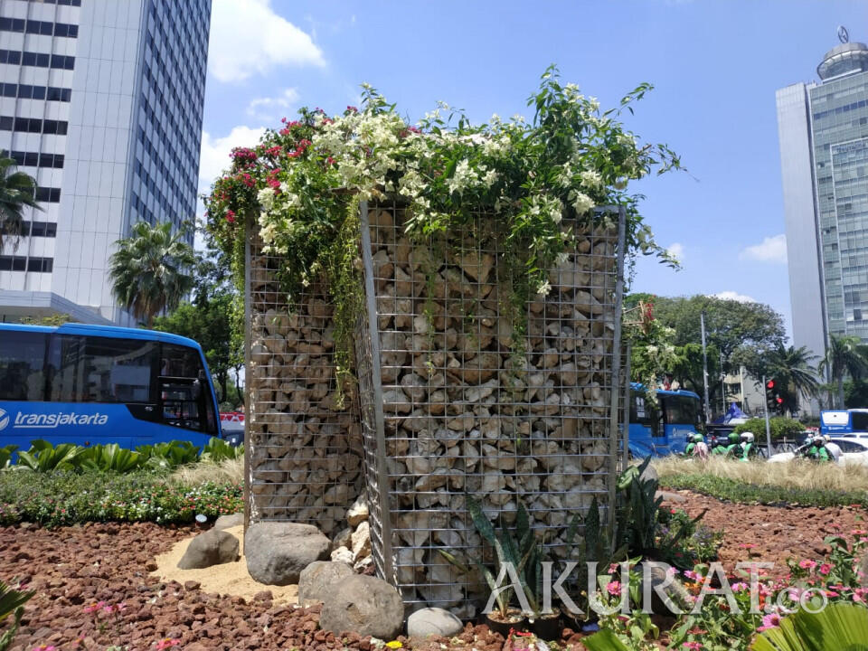 Anak Buah Anies: Gabion Bukan Hasil Seni, tapi Hiasan Kota Semata