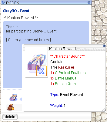 GLORY RAGNAROK ONLINE | Renewal-Low Rates | 04-SEPT-2019 | HADIAH TOTAL 12JT