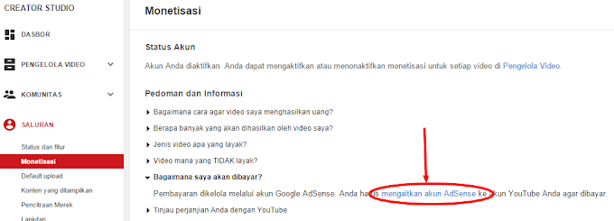 Tutorial Lengkap Mendaftar Adsense Youtube Terbaru 2019