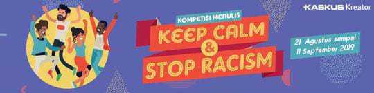 Hari Gini Kok Masih Rasis, Malu Ahh..!!