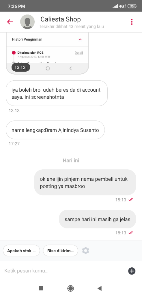 bukalapak menahan dana lewat dua minggu tanpa kejelasan