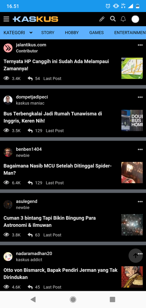 Mengaktifkan Dark Mode di Google Chrome Android 