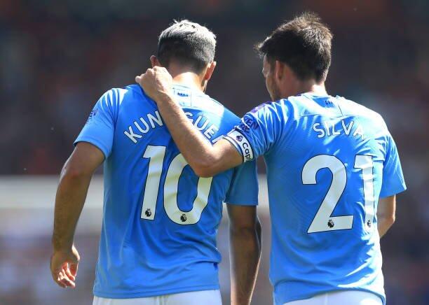 Kolaborasi Maut Sergio Aguero dan David Silva di Manchester City