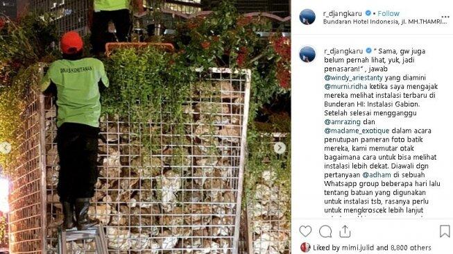 Dinas Kehutanan DKI Bantah Gunakan Terumbu Karang di Instalasi Gabion