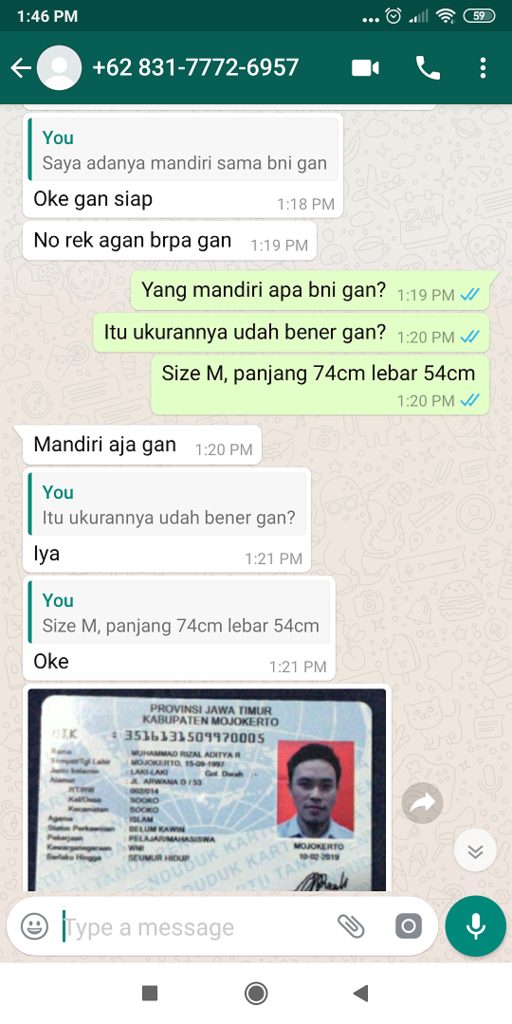 Hati2, modus penipuan berkedok pembelian barang di OLX dengan meminta foto identitas