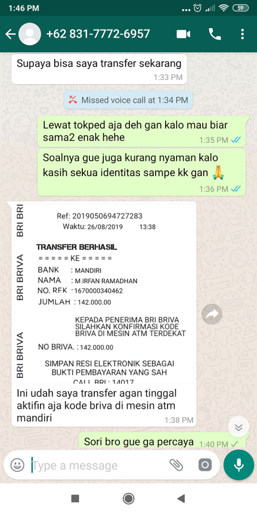 Hati2, modus penipuan berkedok pembelian barang di OLX dengan meminta foto identitas