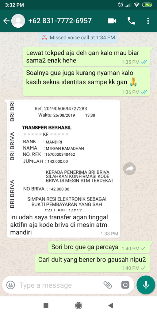 Hati2, modus penipuan berkedok pembelian barang di OLX dengan meminta foto identitas