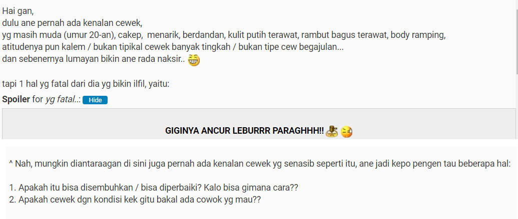 Nanya cewek yg seperti ini....
