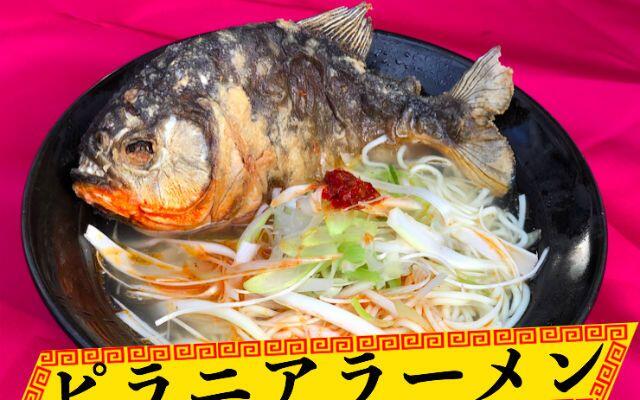 Pertama di Dunia! Restoran Ini Sajikan Ramen Ikan Piranha