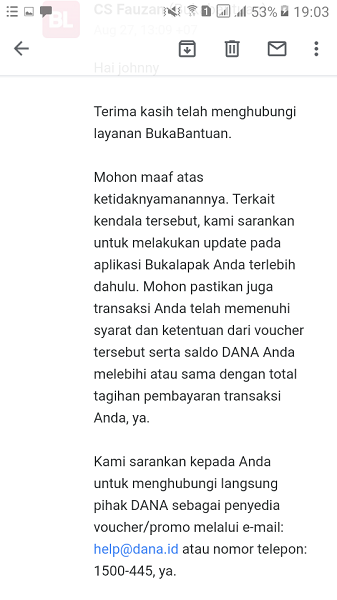 Voucher Dana Tidak Dapat Menggunakan Kartu Kredit Tapi S&K Tidak Melarangnya