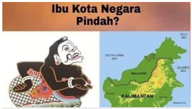 Pindah ke Kalimantan Timur, Ibu Kota RI Disebut Ada di Pusar Semar