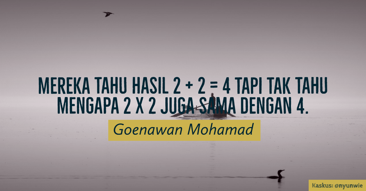 Pendidikan Itu Tidak Wajib!
