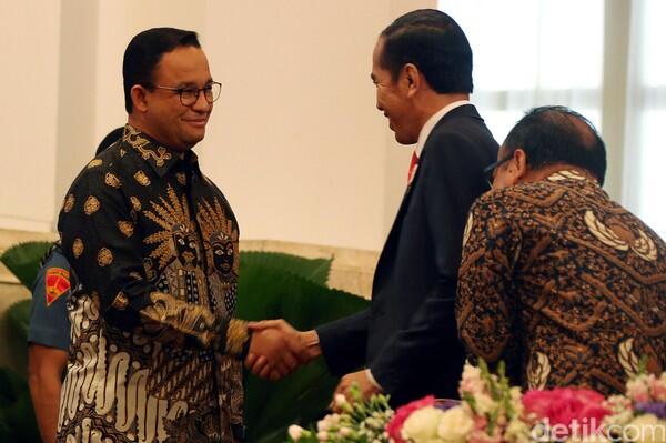 Ekspresi Anies saat Jokowi Putuskan Ibu Kota Pindah ke Kaltim