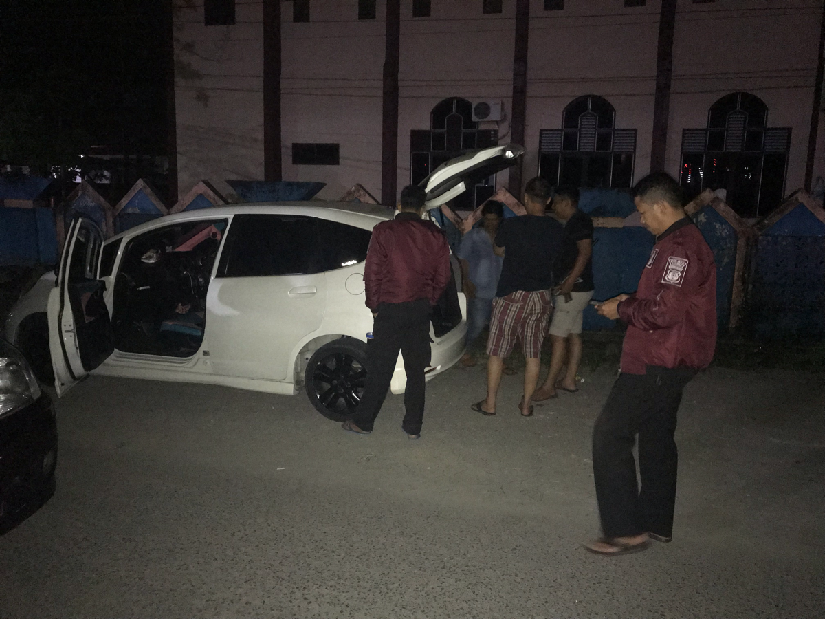 SPK dan Unit Reskrim Polsek P.Rijang Patroli Dinihari