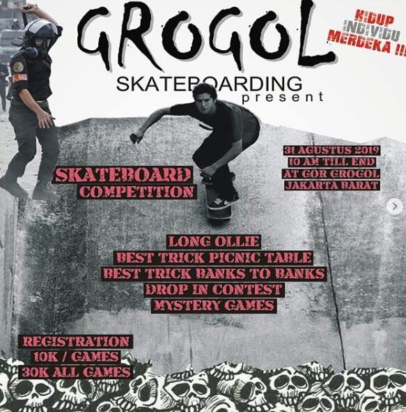 Grogol Skateboarding Event Skate Competition