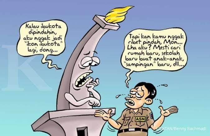 Cerita Di Warung Kopi Ketika Ibukota Negara Resmi Di Pindah !!