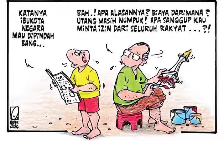 Cerita Di Warung Kopi Ketika Ibukota Negara Resmi Di Pindah !!