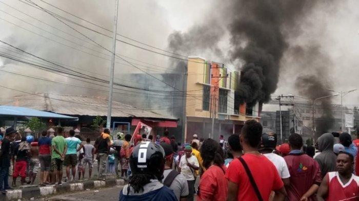 Kerusuhan Terjadi di Jayapura, Massa Bakar Kantor Majelis Rakyat Papua